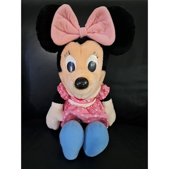 Disney Other - Vintage‎ Minnie Mouse Plush Doll 15"